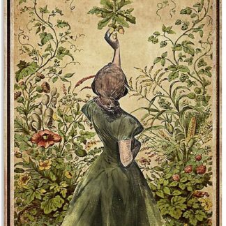 8"x12" Metal Tin Sign and into The Garden I Go to Lose My Mind and Find My Soul