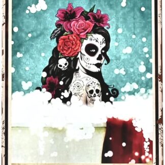 8"x12" Vintage Metal Signs - Tattoo Girl Retro Tin Signs