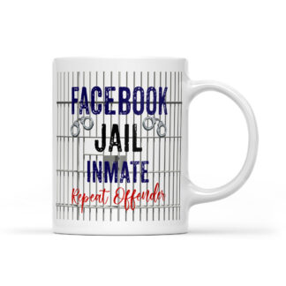 Funny Facebook Jail Inmate Mug 11oz