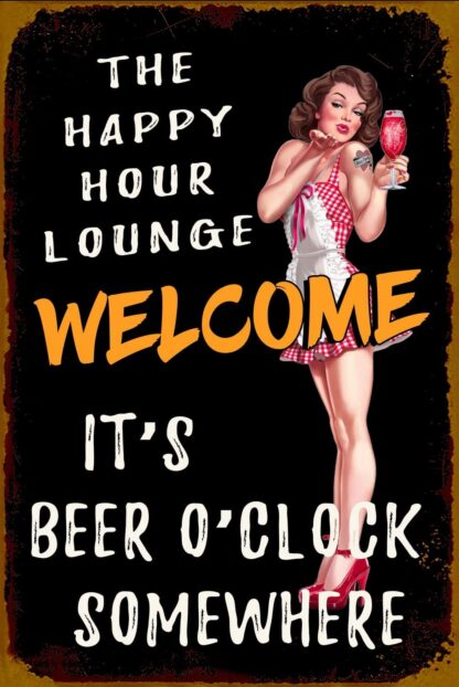 8"x12" Funny Metal Tin Sign