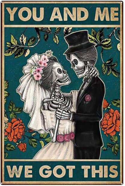 8"x12" Metal Tin Sign You and Me We Got This
