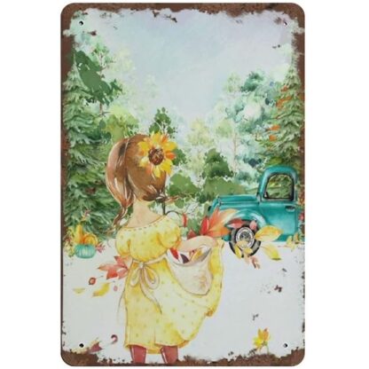 8"x12" Metal Tin Sign