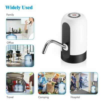 Water Bottle Switch Pump Electric Automatic Universal Dispenser 5 Gallon USB - Image 2