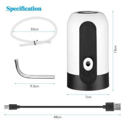 Water Bottle Switch Pump Electric Automatic Universal Dispenser 5 Gallon USB - Image 3