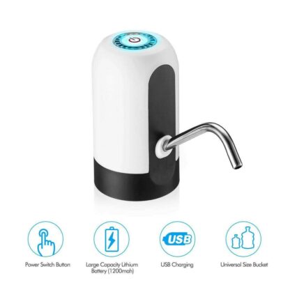 Water Bottle Switch Pump Electric Automatic Universal Dispenser 5 Gallon USB - Image 4