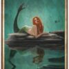 8″x12″ Be A Mermaid Aluminum Sign