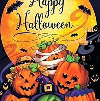 8″x12″ Metal Aluminum Sign - Happy Halloween