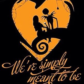 8″x12″ Metal Aluminum Sign - We're Simply Meant to be Retro Metal Tin Sign