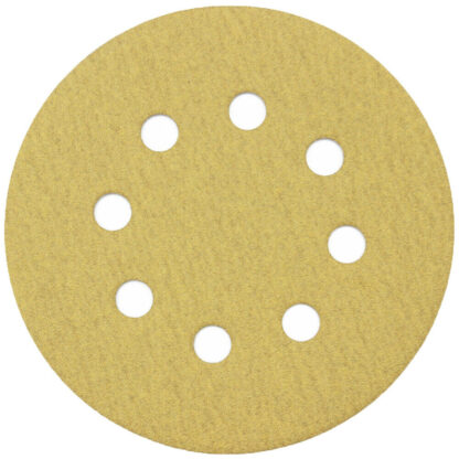 5 inch 8 Hole 60-220 Grit Sanding Discs Orbital Sander paper Hook and Loop Pads - Image 3