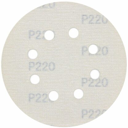 5 inch 8 Hole 60-220 Grit Sanding Discs Orbital Sander paper Hook and Loop Pads - Image 5