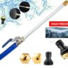 High Pressure Power Washer Water Spray Gun Nozzle Wand Attachment Garden Hose
