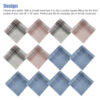 12pcs Men's Handkerchiefs Classic Hankies Hanky Pocket Square Hankerchief Random - Image 4